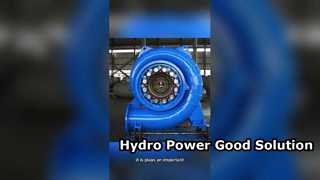 Francis hydro Turbine για υδροηλεκτρικό έργο μεσαίου-μικρού νερού υψηλής κεφαλής