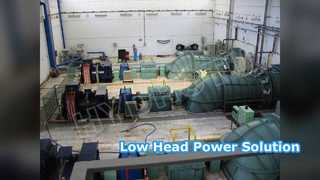 S Type Hydro Turbine 2m-20m Head 100KW-10MW