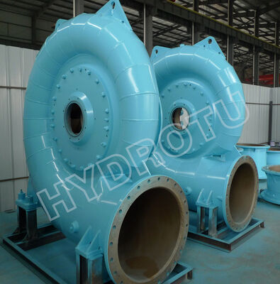 Χάλυβας κατασκευής Francis Turbine Runner Electrical Output 0,1MW-200MW Hydropower Component
