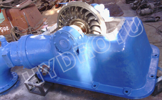 Υδρογεννήτρια του Turgo με ονομαστική ισχύ 100KW-2000KW, τρέχοντα από ανοξείδωτο χάλυβα και αποδοτικότητα 88% για υδροηλεκτρικούς σταθμούς