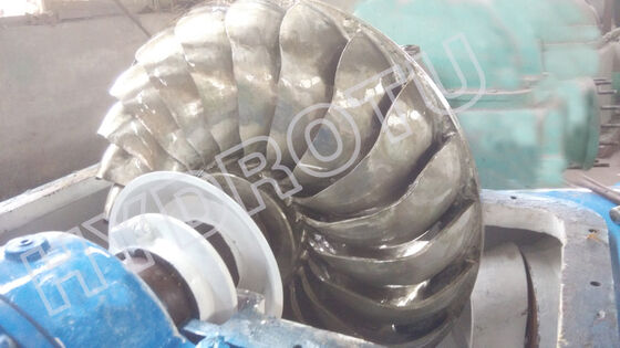Turgo Hydro Turbine με ονομαστική ισχύ 100KW-2000KW, απόδοση έως 88% και εμβέλεια κεφαλής 70m-200m