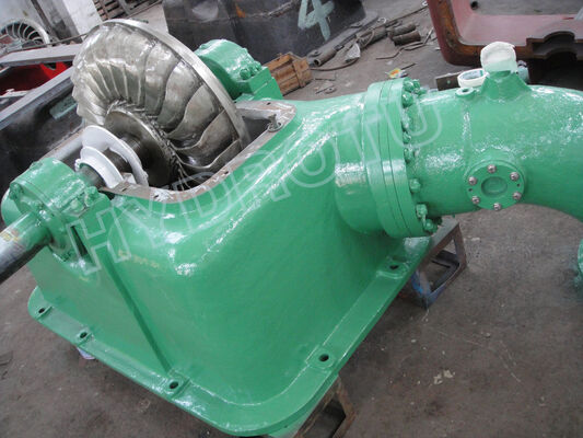 Turgo Hydro Turbine με ονομαστική ισχύ 100KW-2000KW, απόδοση έως 88% και εμβέλεια κεφαλής 70m-200m