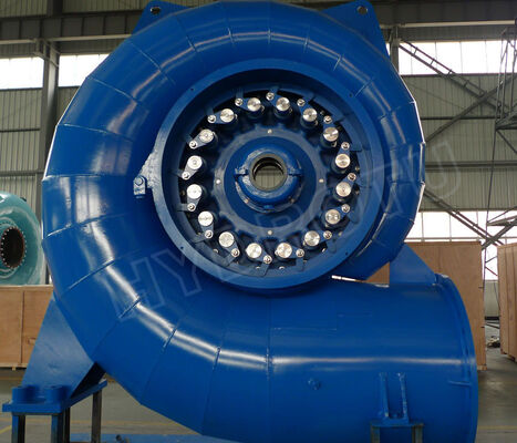 Χάλυβας κατασκευής Francis Turbine Runner Electrical Output 0,1MW-200MW Hydropower Component