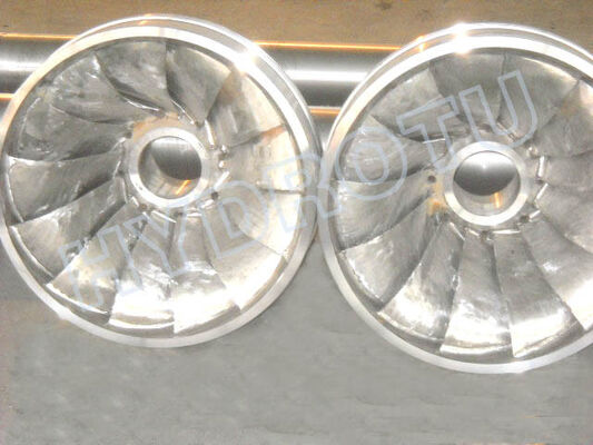 Francis Turbine Runner Water Head 10m-300m Ανοξείδωτο ατσάλι 0Cr13Ni4Mo Hydropower Equipment